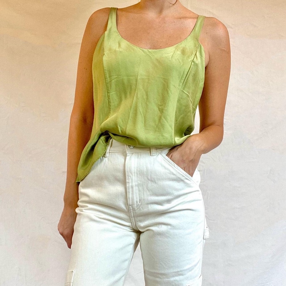 Vintage Victoria's Secret 100% Silk Low Back Top